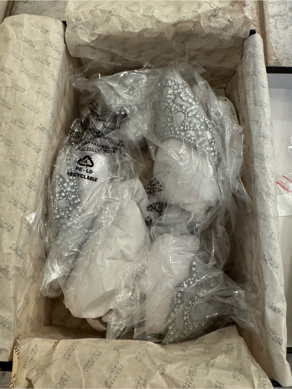 Badgley mischka silver Ginny heels - Picture 3 of 7